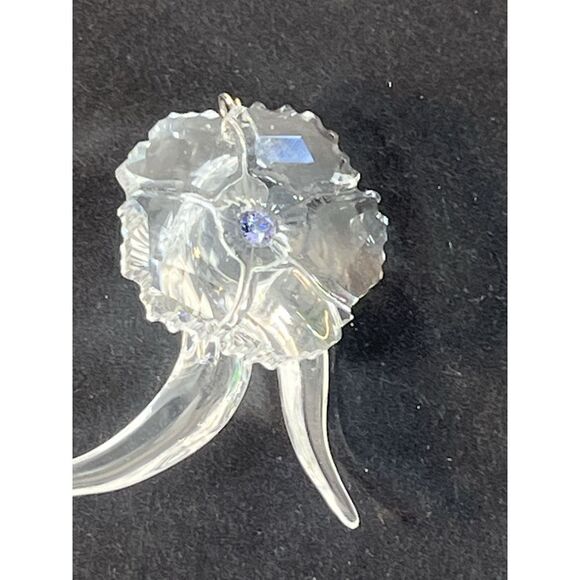 Swarovski Amour Flower Edelweiss 2019 Limited Edition Crystal Prndant - Picture 15 of 16